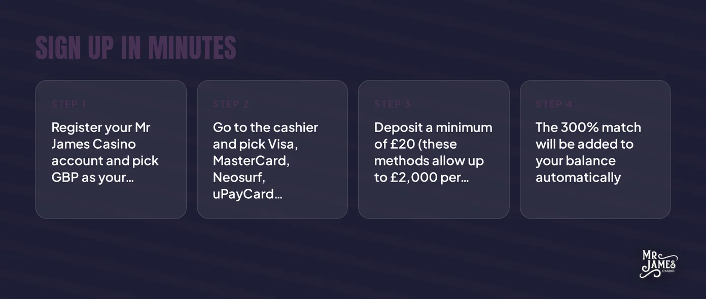 Advance through deposit stages.